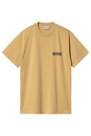 T-shirt Stamp in cotone giallo CARHARTT WIP | I03367023F